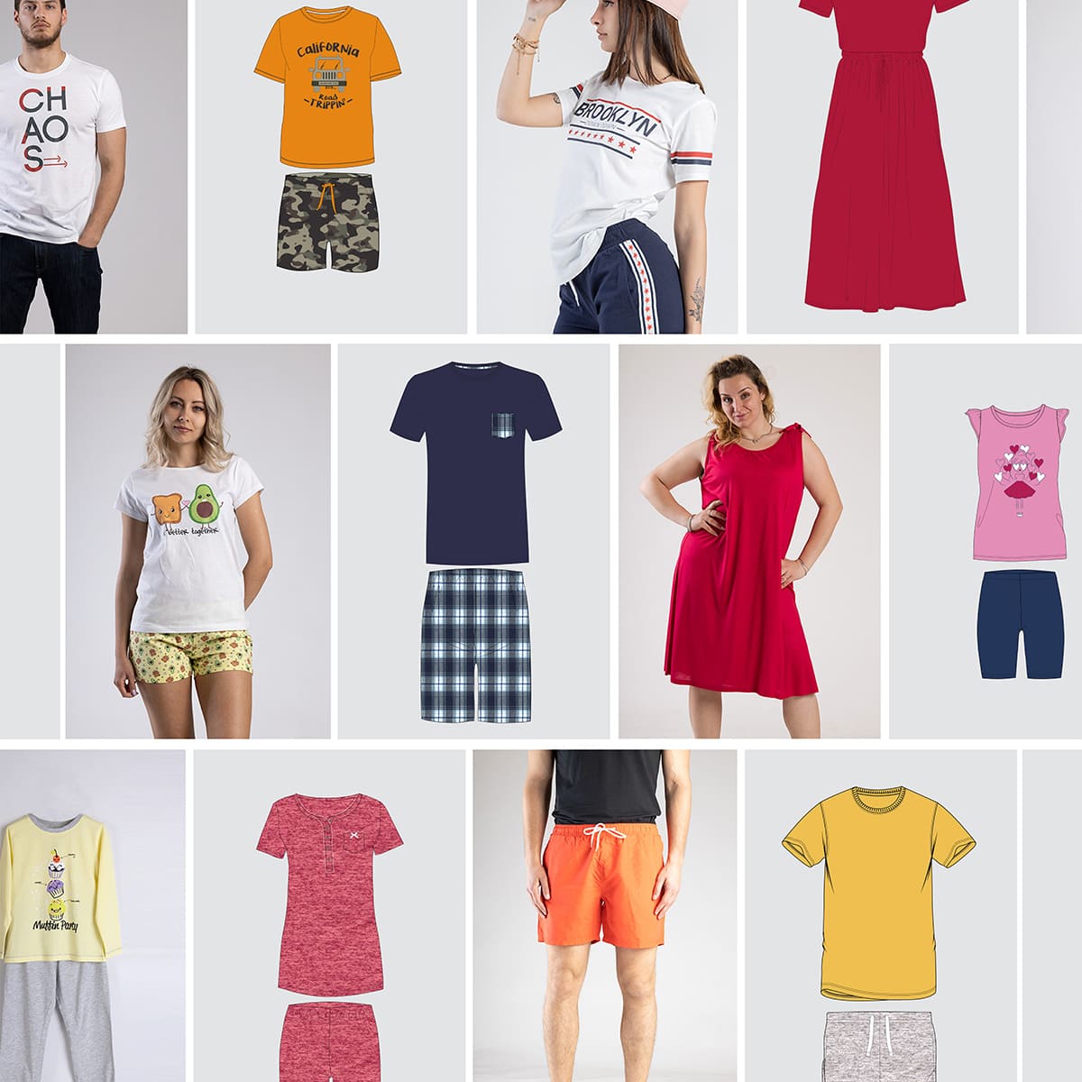 instyle srl Collezioni home page - Produzione e importazione abbigliamento